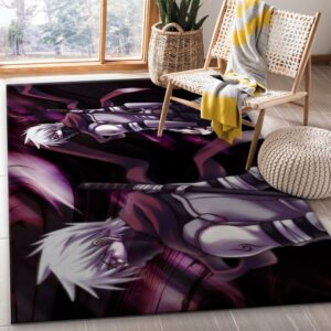 Naruto Ver2 Manga Area Rug Bedroom Rug Home US Decor