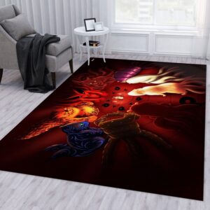 Naruto Ver5 Anime Rug Bedroom Rug Floor Decor Home Decor