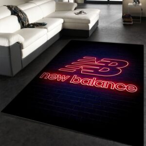 New Balance Area Rugs Fashion Brand Rug Floor Decor Home Decor