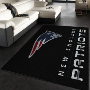 New England Patriots Imperial Chrome Rug NFL Area Rug Carpet