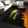 New England Patriots NFL Team Logos Area Rug