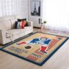 New England Patriots Nfl Team Logo Retro Style Nice Gift Home Decor Rectangle Area Rug
