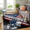New England Patriots Nfl Team Logo Snoopy Us Style Nice Gift Home Decor Rectangle Area Rug