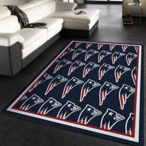 New England Patriots Repeat Rug Nfl Team Area Rug