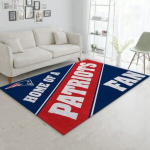 New England Patriots Team NFL Area Rug