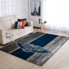 New Orleans Pelicans Nba Team Logo Wooden Style Nice Gift Home Decor Rectangle Area Rug