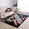 New Orleans Saints Nfl Team Logo Mickey Us Style Nice Gift Home Decor Area Rug Rugs For Living Room