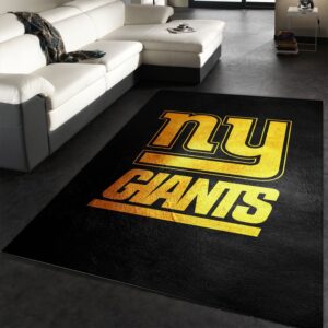 New York Giants NFL Team Logos Area Rug