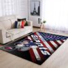 New York Giants Nfl Team Logo Mickey Us Style Nice Gift Home Decor Rectangle Area Rug