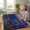 New York Giants Nfl Team Logo Wooden Style Style Nice Gift Home Decor Rectangle Area Rug