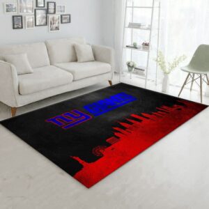 New York Giants Skyline NFL Area Rug