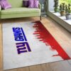 New York Giants Skyline NFL Team Logos Area Rug