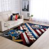 New York Islanders Nhl Team Logo Mickey Us Style Nice Gift Home Decor Rectangle Area Rug