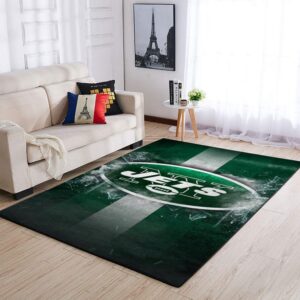 New York Jets Area Rug Nfl Football Floor Decor 191007