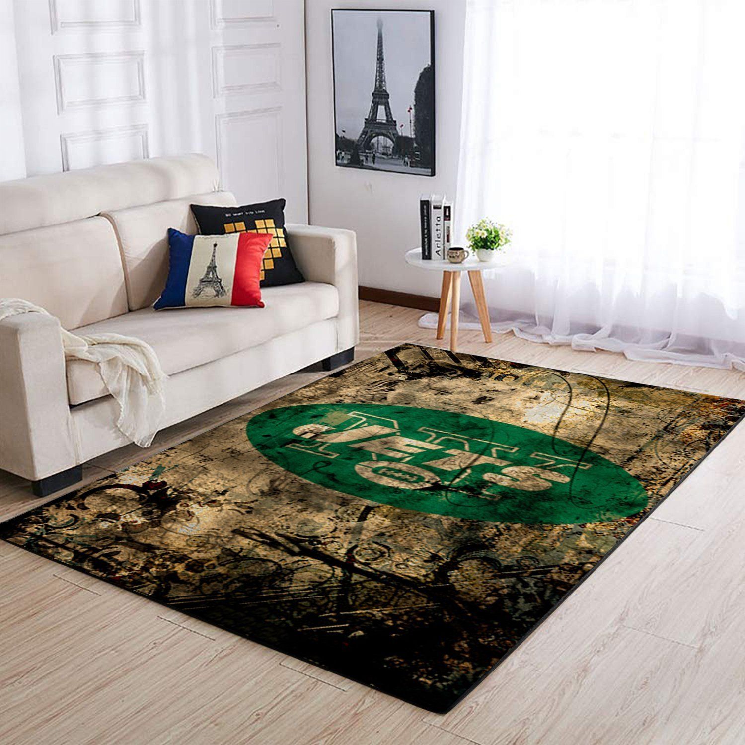 New York Jets Area Rug Nfl Football Floor Decor 1910071