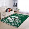 New York Jets Nfl Team Logo Helmet Nice Gift Home Decor Area Rug Rugs For Living Room Rug Home Decor