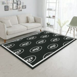 New York Jets Repeat Rug Nfl Team Area Rug