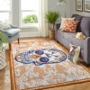 New York Mets Mlb Team Logo Skull Style Nice Gift Home Decor Rectangle Area Rug