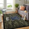 New York Yankees Mlb Team Logo Camo Style Nice Gift Home Decor Rectangle Area Rug