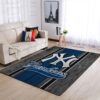 New York Yankees Mlb Team Logo Wooden Style Style Nice Gift Home Decor Rectangle Area Rug