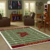 Nfl Football Fans Minnesota Golden Gophers Home Field Area Rug Football Home Decor