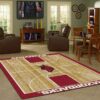 Nfl Football Team Arkansas Razorbacks Rug Area Rug Home Decor