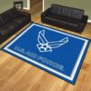 Nfl Football U S Air Force Area Rug Sport Home Decor