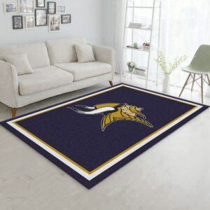 Nfl Spirit Minnesota Vikings Area Rug