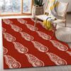 Nhl Repeat Detroit Redwings Area Rug