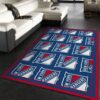 Nhl Repeat New York Rangers Area Rug