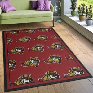 Nhl Repeat Ottawa Senators Team Logo Area Rug