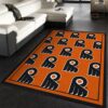 Nhl Repeat Philadelphia Flyers Team Logo Area Rug