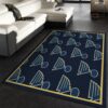 Nhl Repeat St Louis Blues Team Logo Area Rug