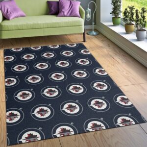 Nhl Repeat Winnipeg Jets Area Rug Carpet