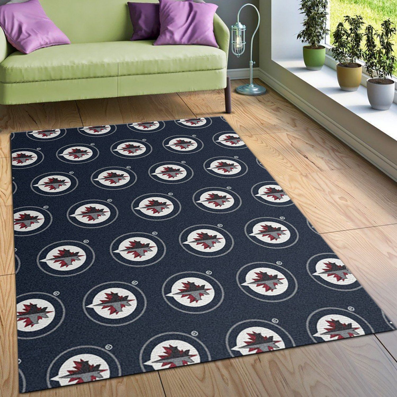 Nhl Repeat Winnipeg Jets Area Rug Carpet
