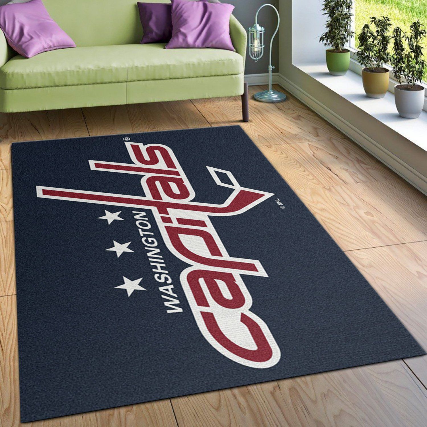 Nhl Spirit Capitals Area Rug
