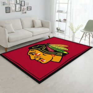 Nhl Spirit Chicago Blackhawks Area Rug