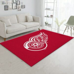 Nhl Spirit Detroit Redwings Area Rug Carpet