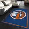 Nhl Spirit New York Islanders Area Rug Carpet