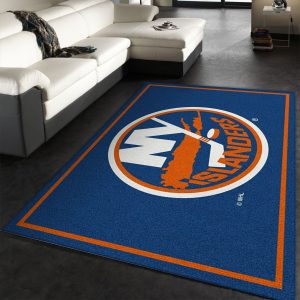 New York Islanders Nhl Team Logo Home Decor Gift Rectangle Area Rug - Bring  Your Ideas, Thoughts And Imaginations Into Reality Today