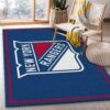 Nhl Spirit New York Rangers Area Rug Carpet