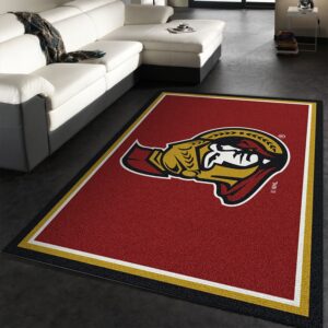 Nhl Spirit Ottawa Senators Area Rug Carpet