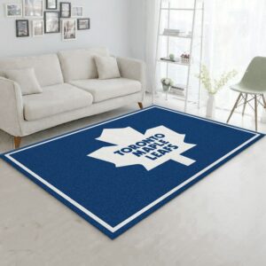 Nhl Spirit Toronto Maple Leafs Team Logo Area Rug