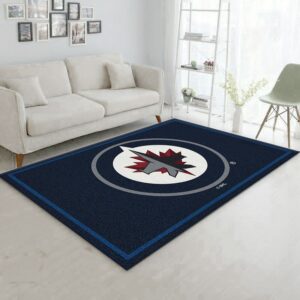 Nhl Spirit Winnipeg Jets Area Rug
