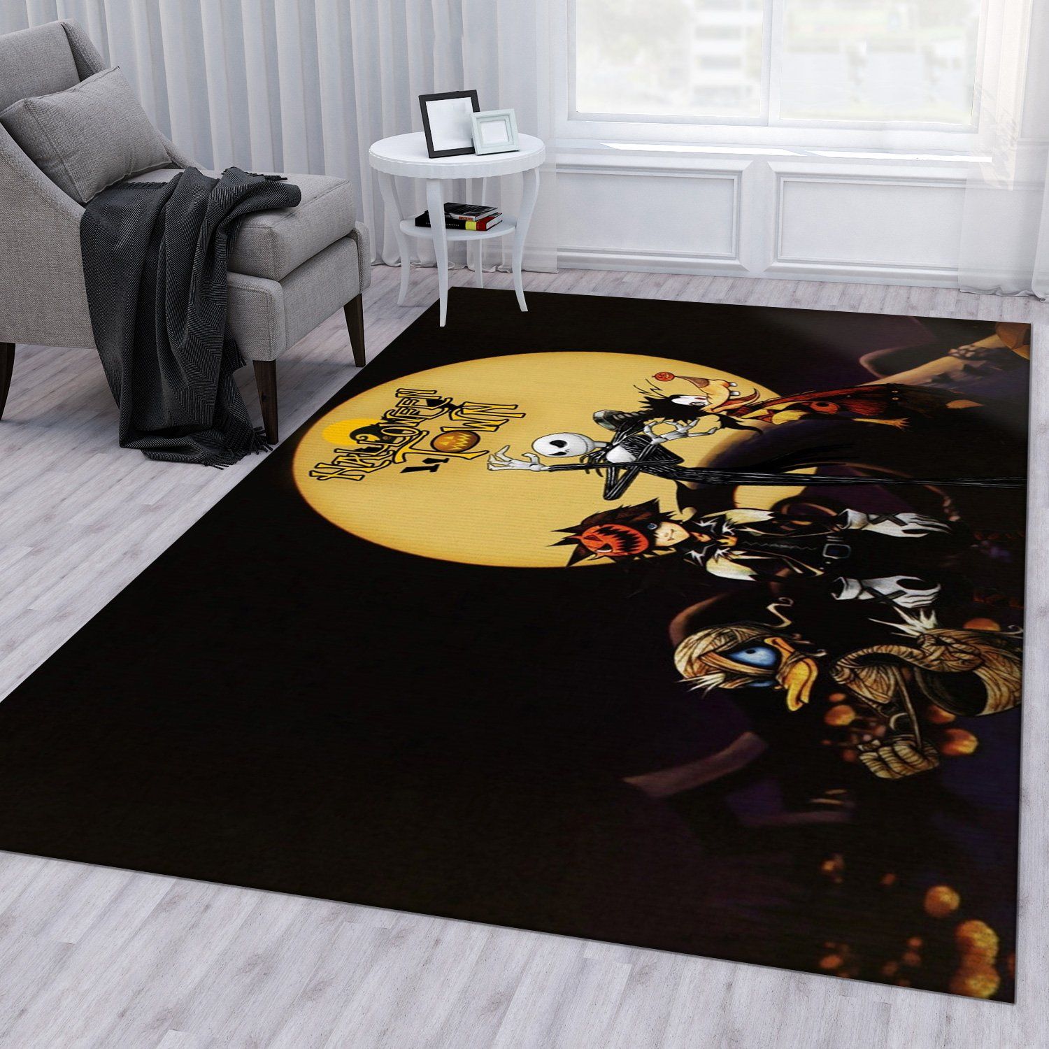 Nightmare Before Christmas Ver10 Area Rug For Christmas Living Room Rug US Gift Decor