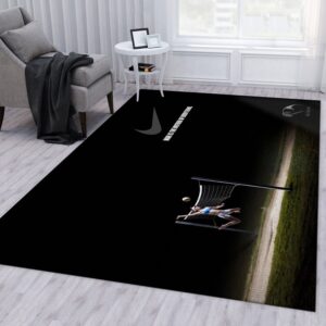 Nike Area Rug Bedroom Rug Floor Decor Home Decor