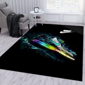 Nike Area Rug Living Room Rug Floor Decor Home Decor
