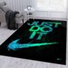 Nike Fashion Brand Area Rug Bedroom Rug Home US Decor
