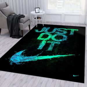 Nike Fashion Brand Area Rug Bedroom Rug Home US Decor