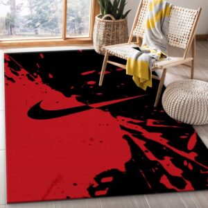 Nike Fashion Brand Area Rug Living Room Rug Christmas Gift US Decor